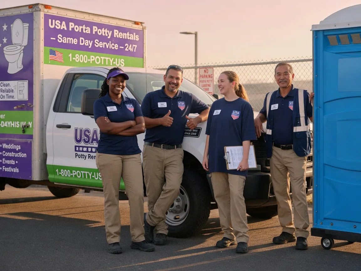 Porta Potty Rental company in Rockford, AL